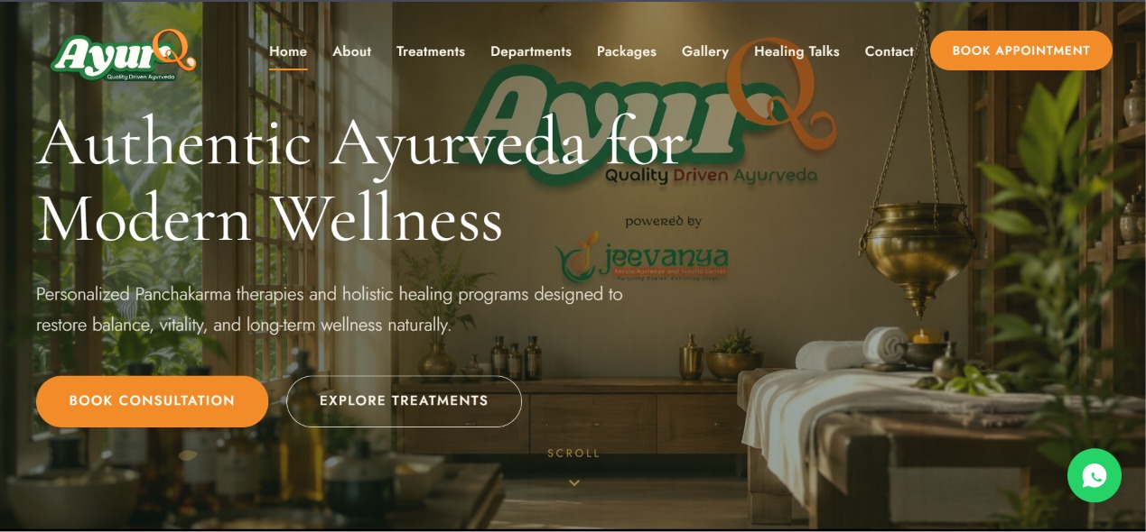 Ayurveda Clinic Portal